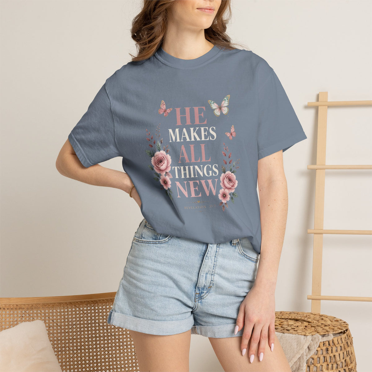 He Makes All Things-Revelation 21:5 Tee