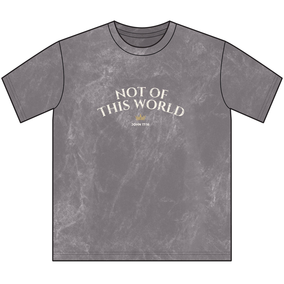 Not of This World-Vintage Christian Tee John 17:16