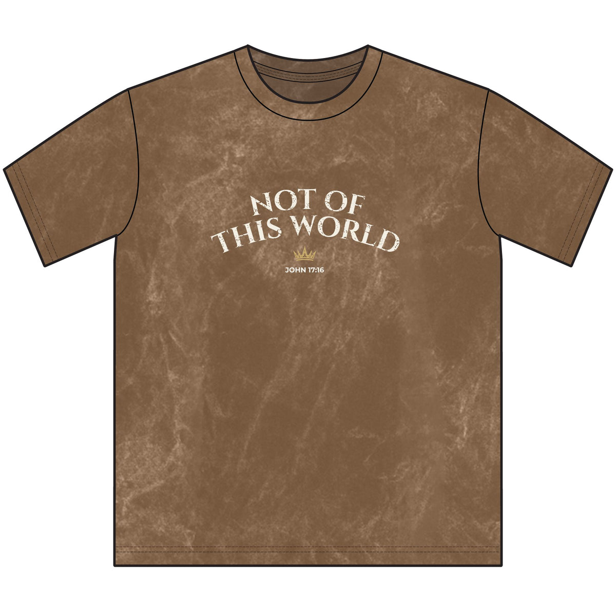 Not of This World-Vintage Christian Tee John 17:16