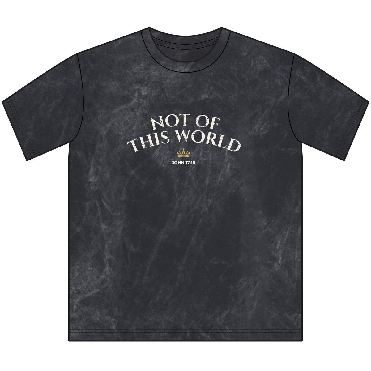 Not of This World-Vintage Christian Tee John 17:16