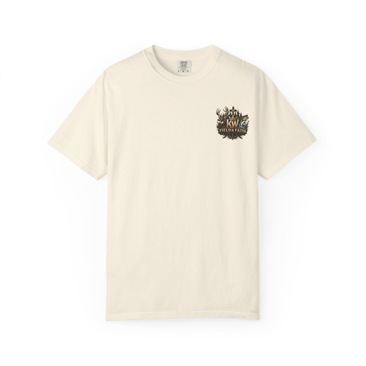 Follow His Trail-Christian Outdoor Faith Tee