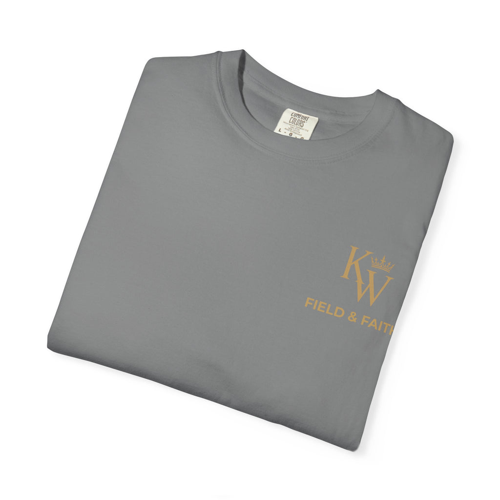 Rise Pray Hunt Deer — Field & Faith Hunting Tee