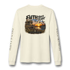 Faith Takes Flight – Isaiah 40:31 Christian Hunting Long Sleeve Tee