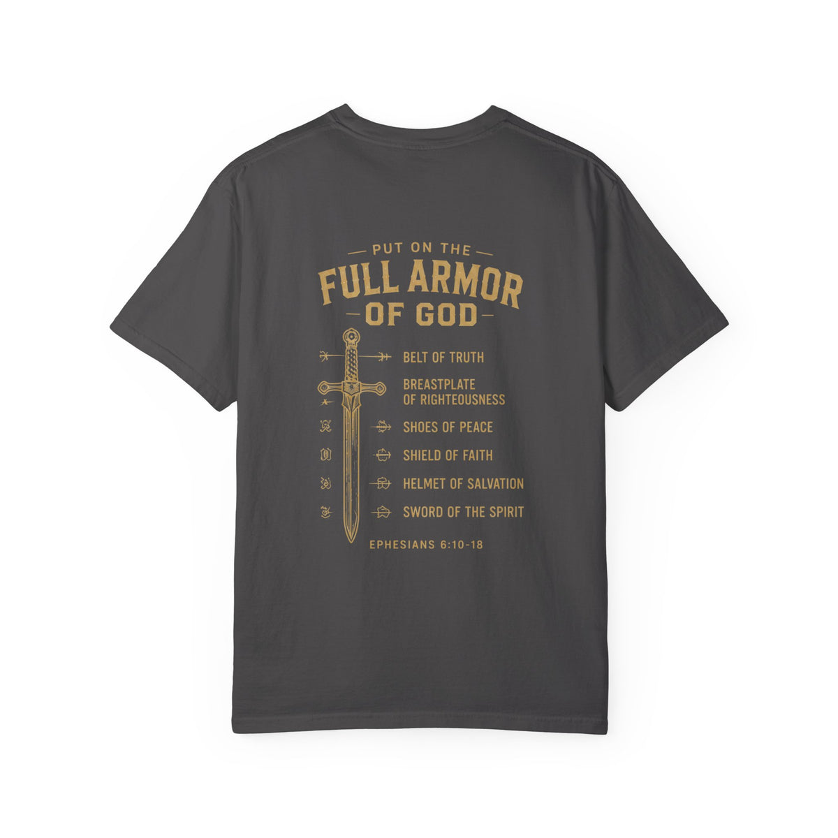 Full Armor of God T-Shirt — Ephesians 6 Christian Faith
