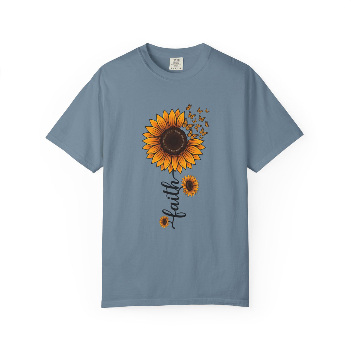 Faith Sunflower-Women's Christian Tee