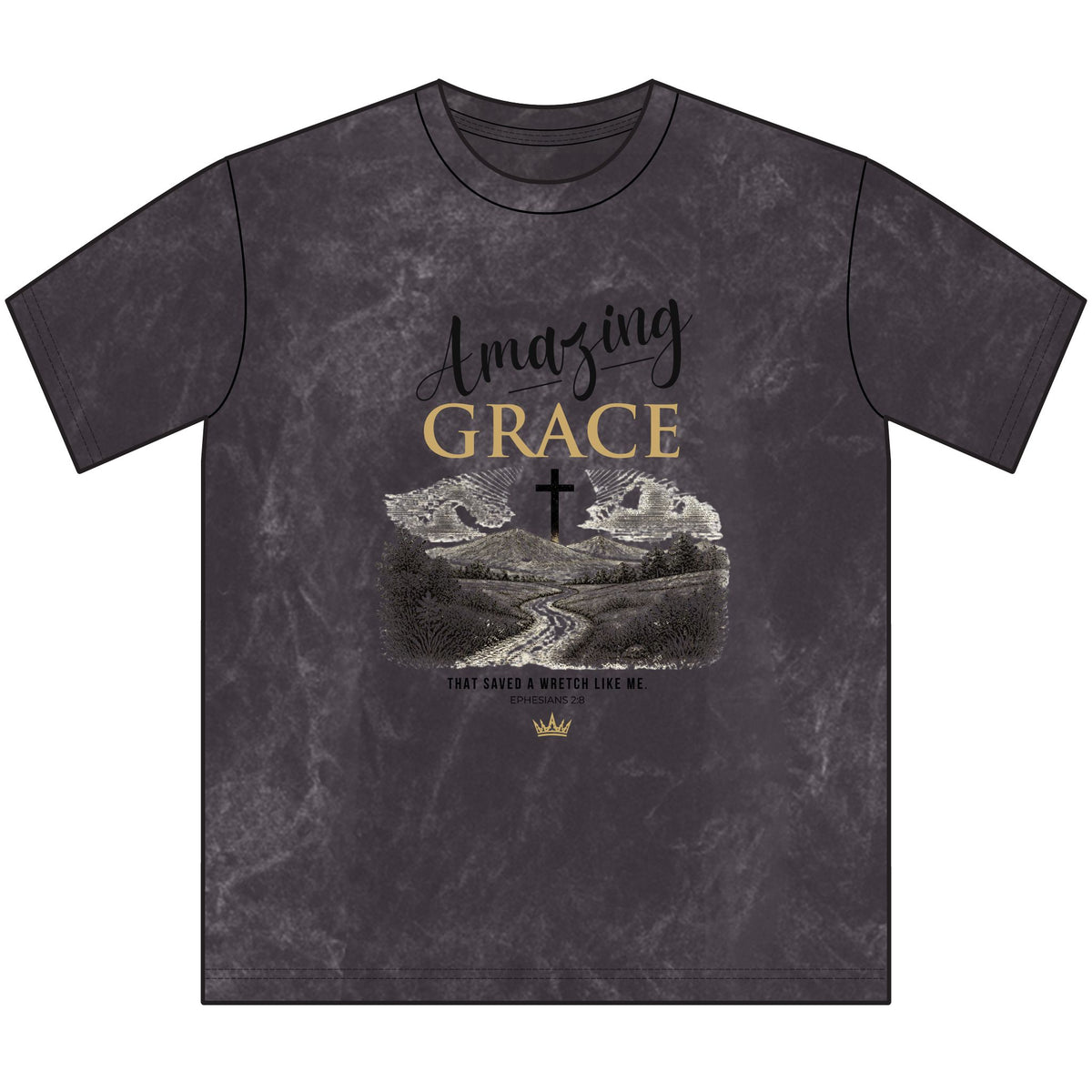 Amazing Grace Christian T-Shirt — That Saved a Wretch Like Me