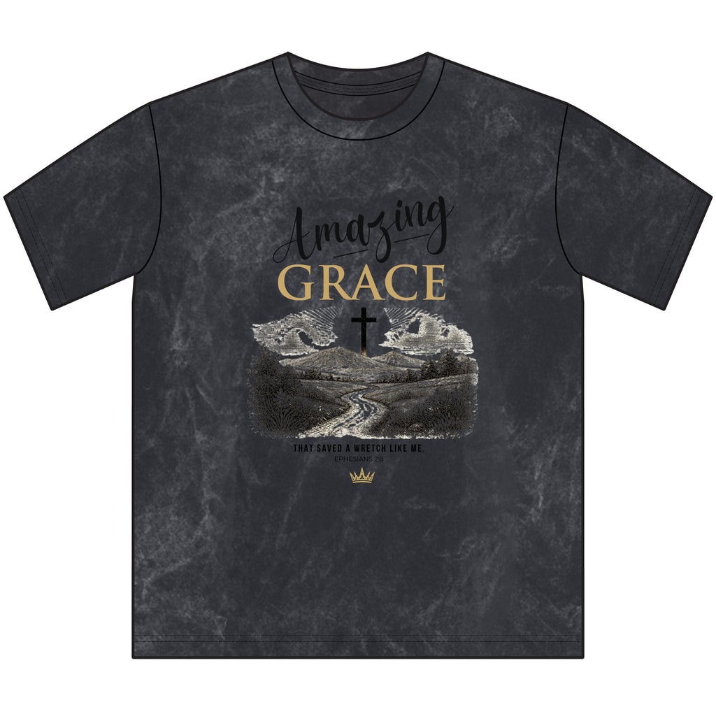 Amazing Grace Christian T-Shirt — That Saved a Wretch Like Me