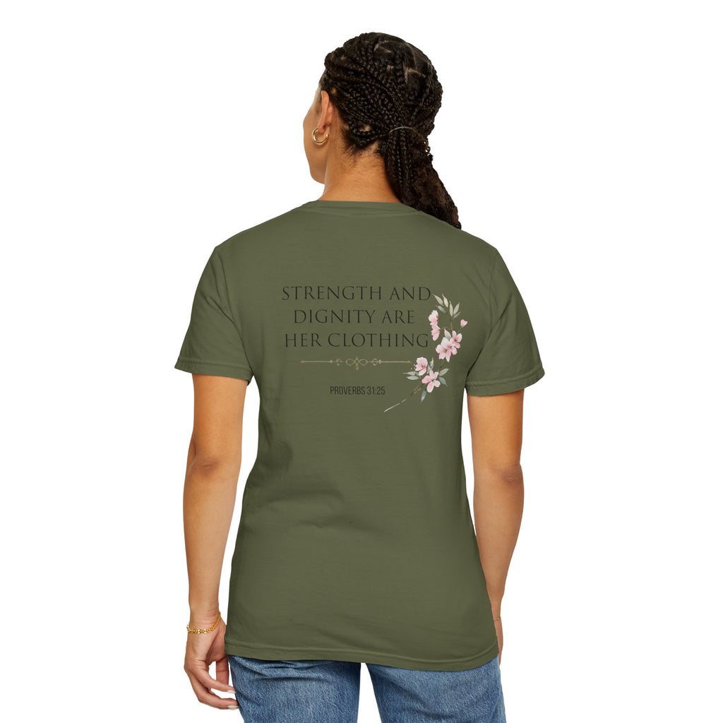 She Wears Grace-Proverbs 31 Women's Tee