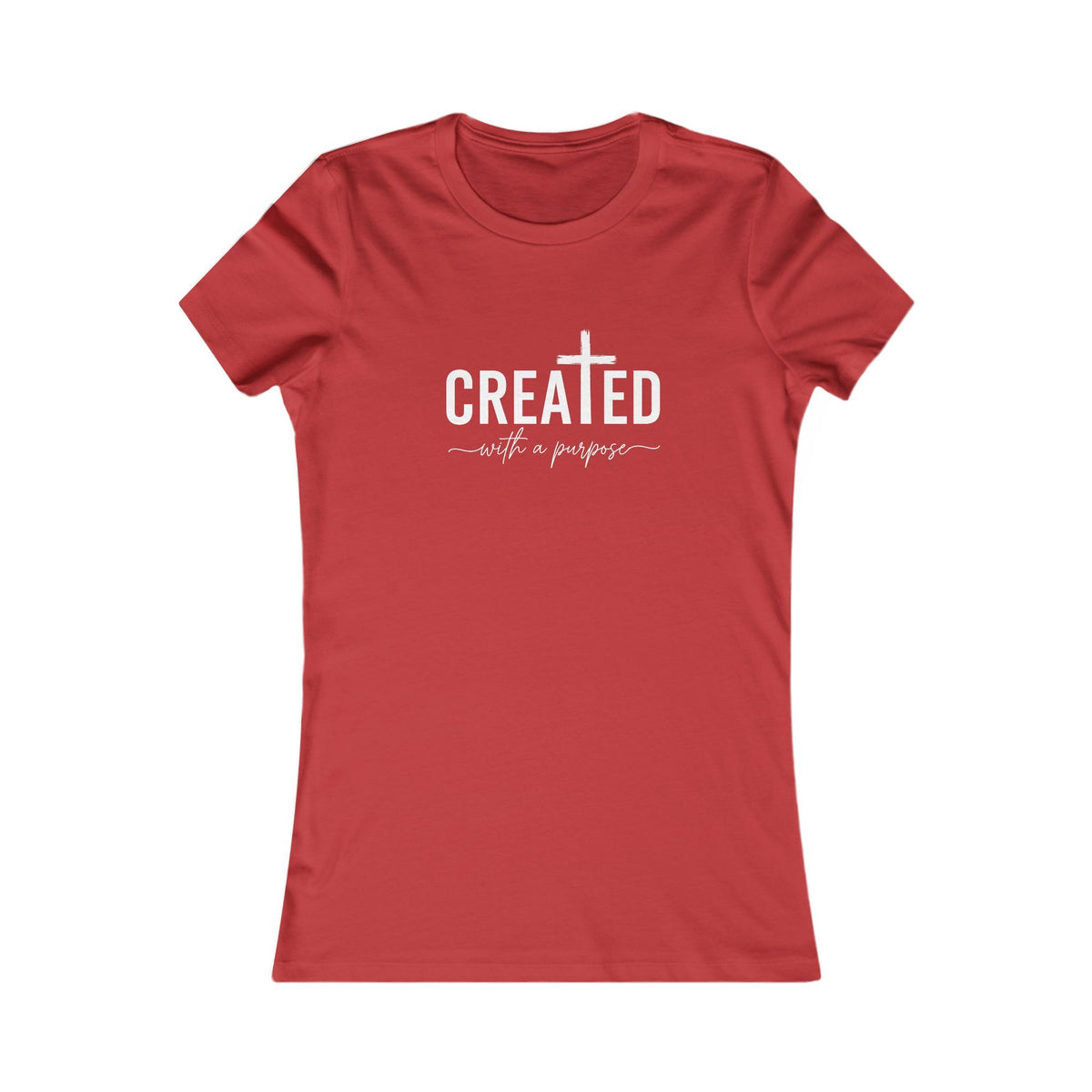 Created With a Purpose-Women's Christian T-Shirt