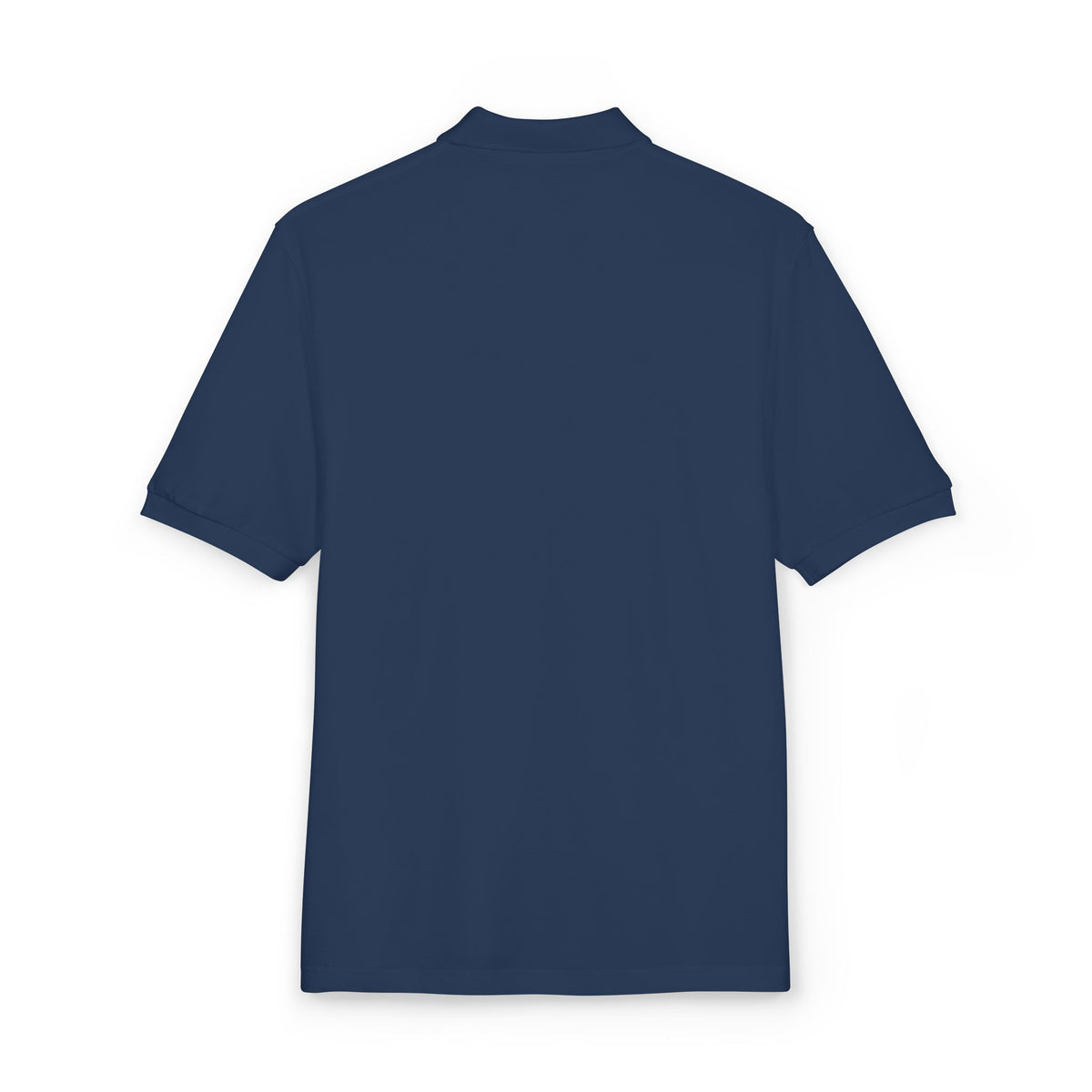 Embroidered Kingdom Worn Crown Logo Polo Shirt