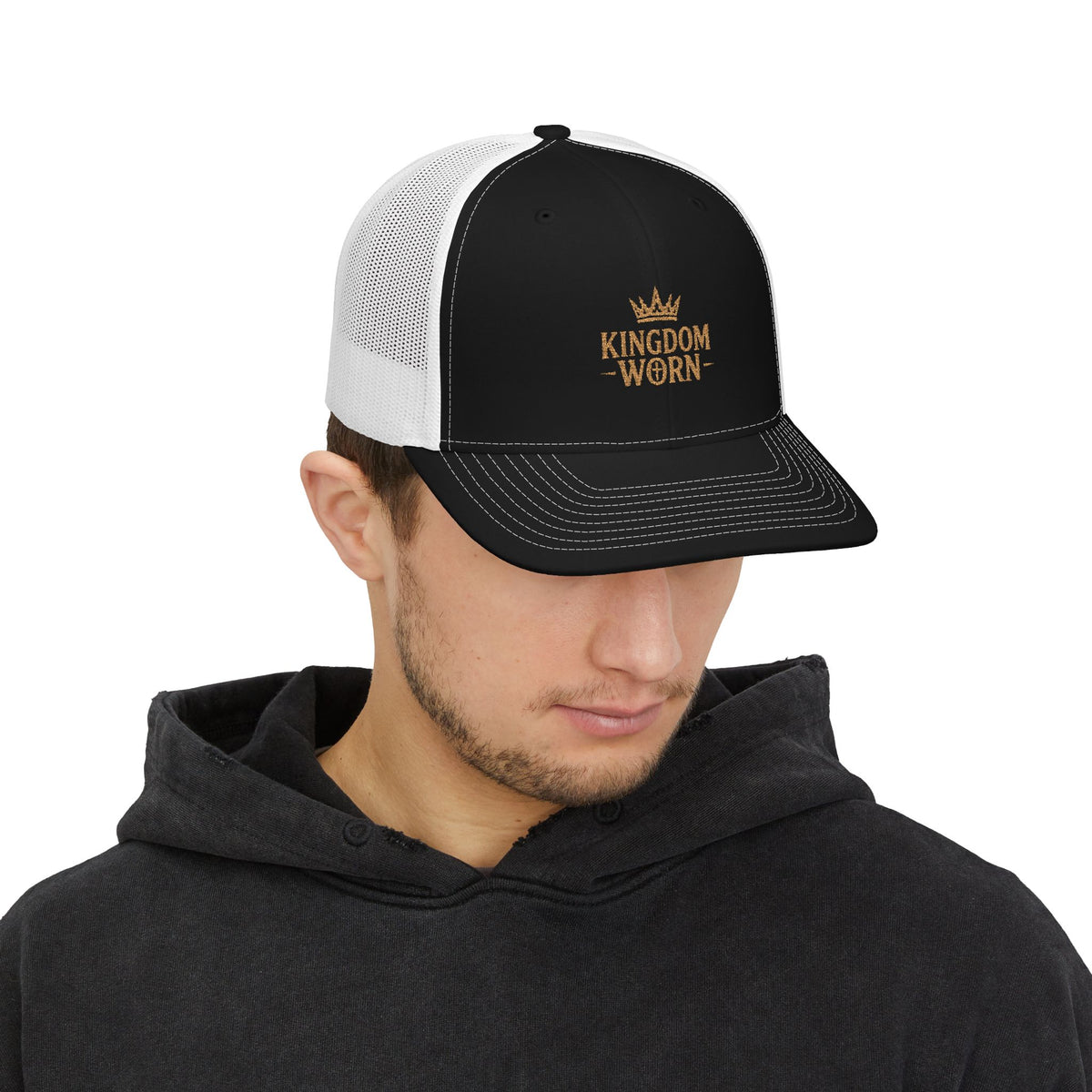 Kingdom Worn Kingdom Worn Embroidered Crown Trucker Hat