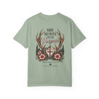 She Hunts With Purpose — Personalized Deer Hunting Tee