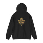 Kingdom Worn Signature Logo Hoodie – Christian Everyday Sweatshirt