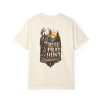 Rise Pray Hunt Deer — Field & Faith Hunting Tee