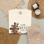 Same Trials, A Greater Purpose – Romans 5:3–5 Christian Print Tee