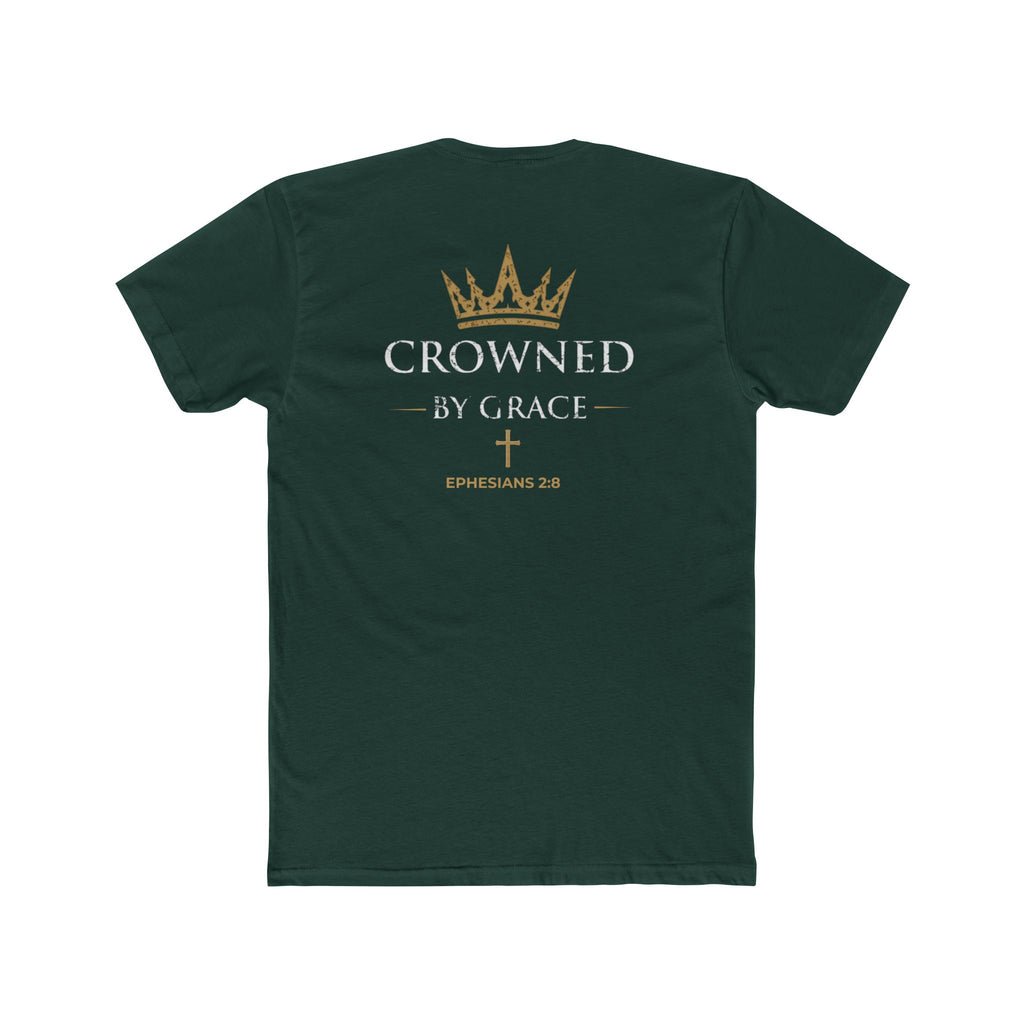 Crowned By Grace Christian T-Shirt — Ephesians 2:8