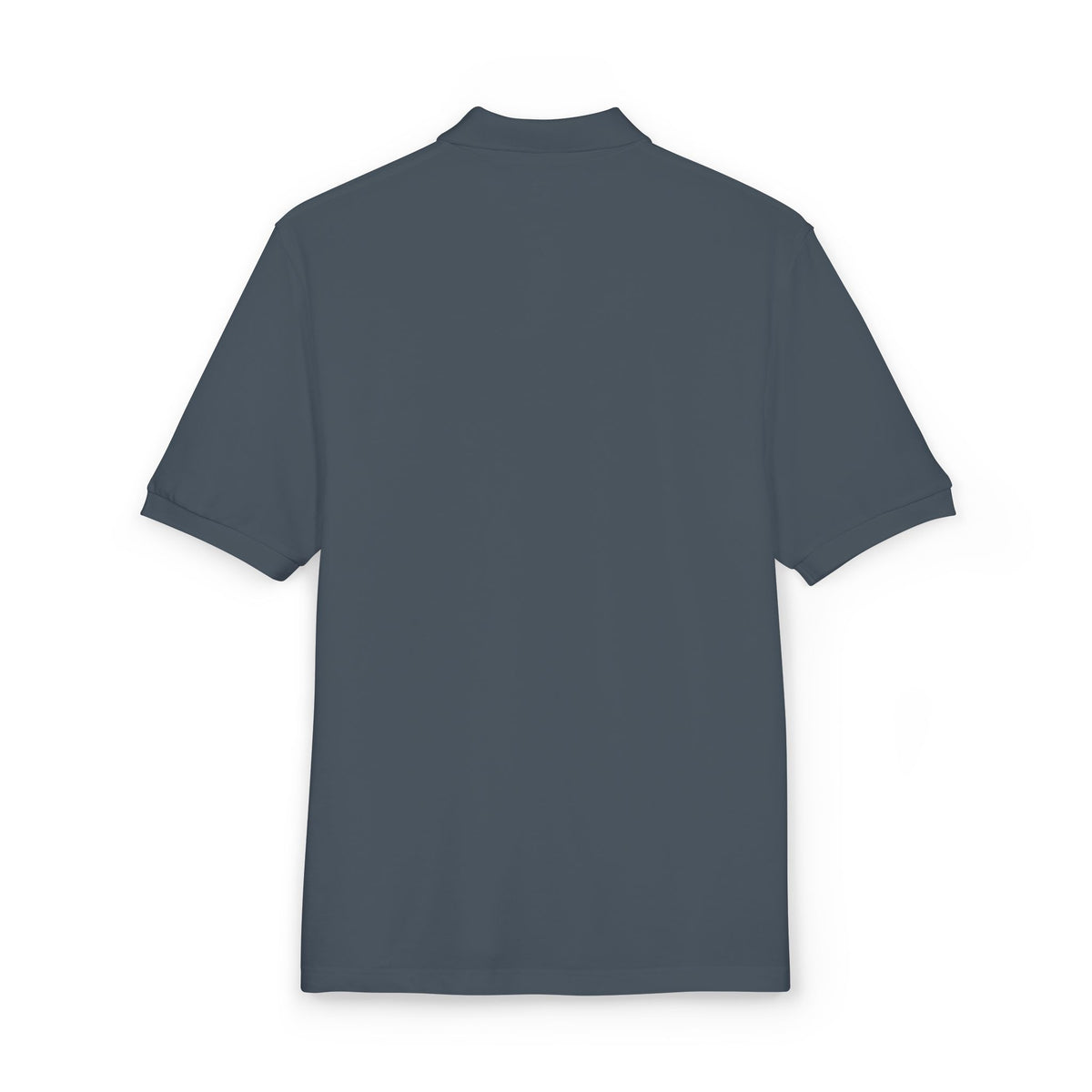 Embroidered Kingdom Worn Crown Logo Polo Shirt