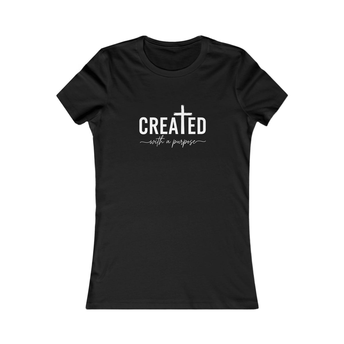 Created With a Purpose-Women's Christian T-Shirt