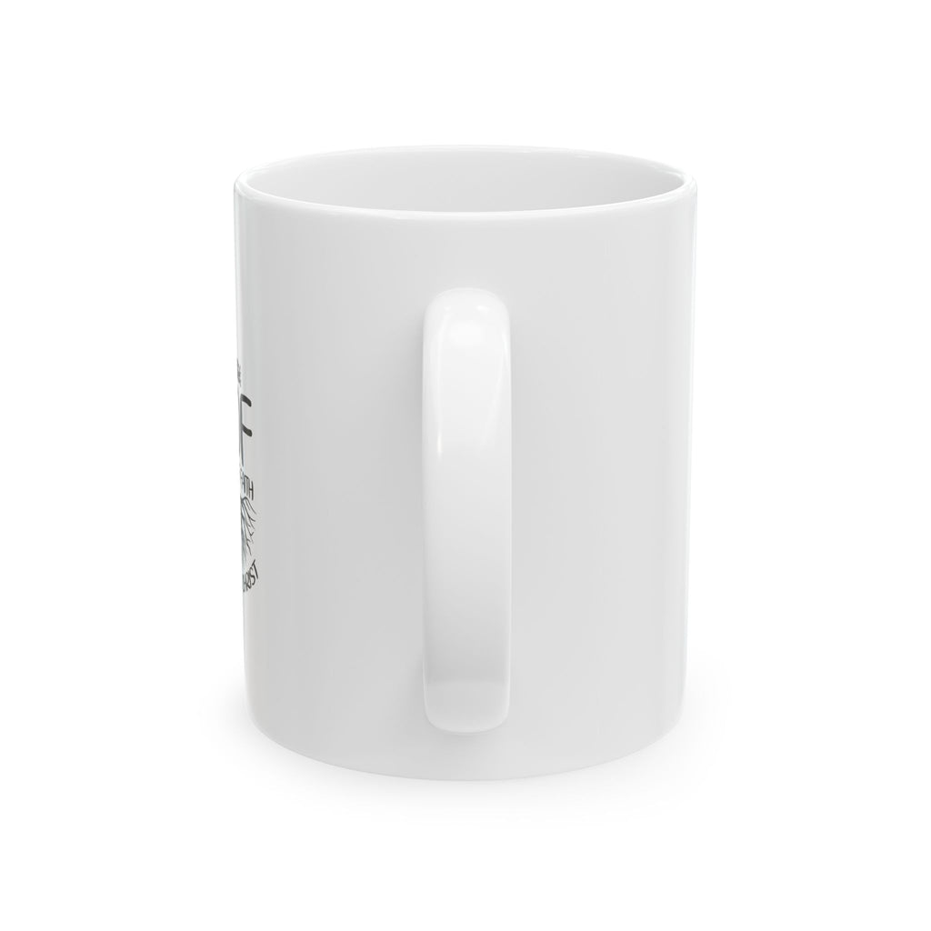Woman of Faith-Rooted in Faith Ceramic Coffee Mug