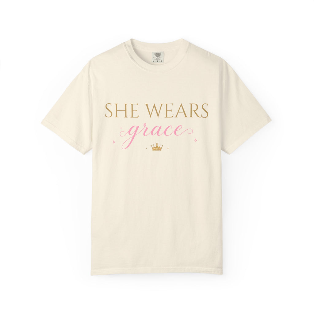 She Wears Grace-Proverbs 31 Women's Tee