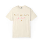 She Wears Grace-Proverbs 31 Women's Tee