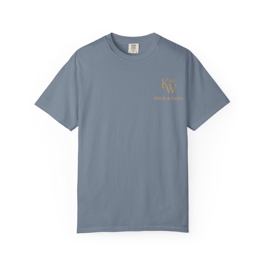 Rise Pray Hunt Deer — Field & Faith Hunting Tee