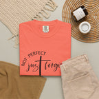 Not Perfect, Just Forgiven-Women's Christian Tee