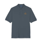 Embroidered Kingdom Worn Crown Logo Polo Shirt