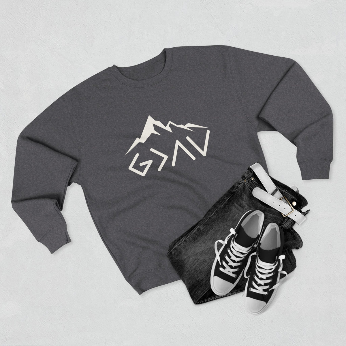 God is Greater-Christian Crewneck Sweatshirt