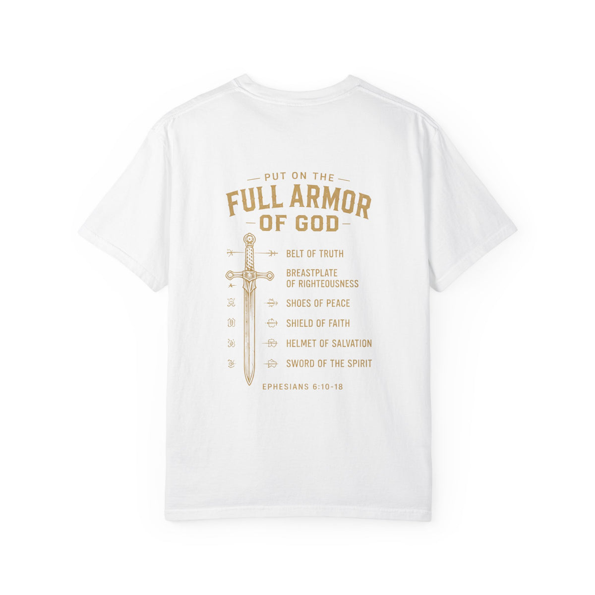 Full Armor of God T-Shirt — Ephesians 6 Christian Faith