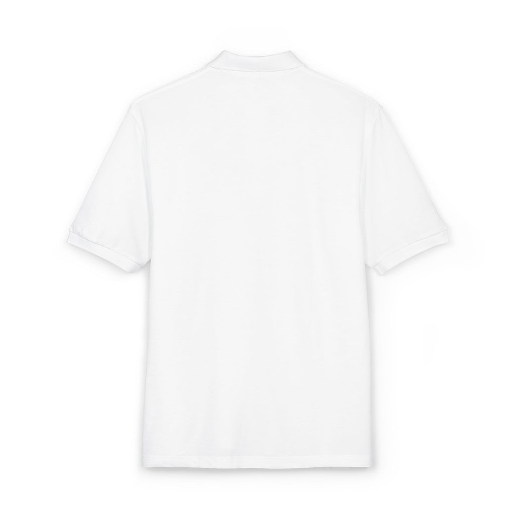 Embroidered Kingdom Worn Crown Logo Polo Shirt