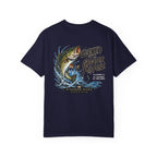 Hooked on a Greater Purpose Christian Fishing T-Shirt — Colossians 3:2