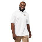 Embroidered Kingdom Worn Crown Logo Polo Shirt