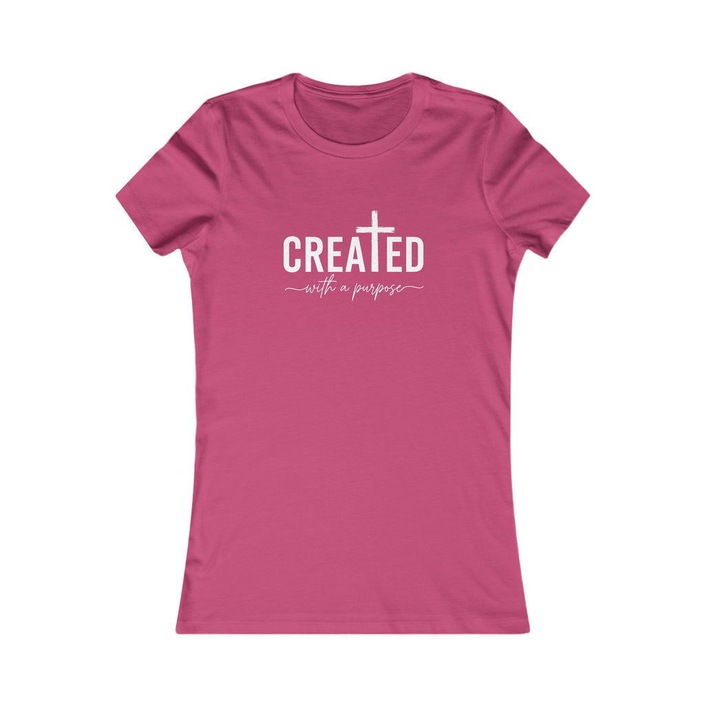 Created With a Purpose-Women's Christian T-Shirt
