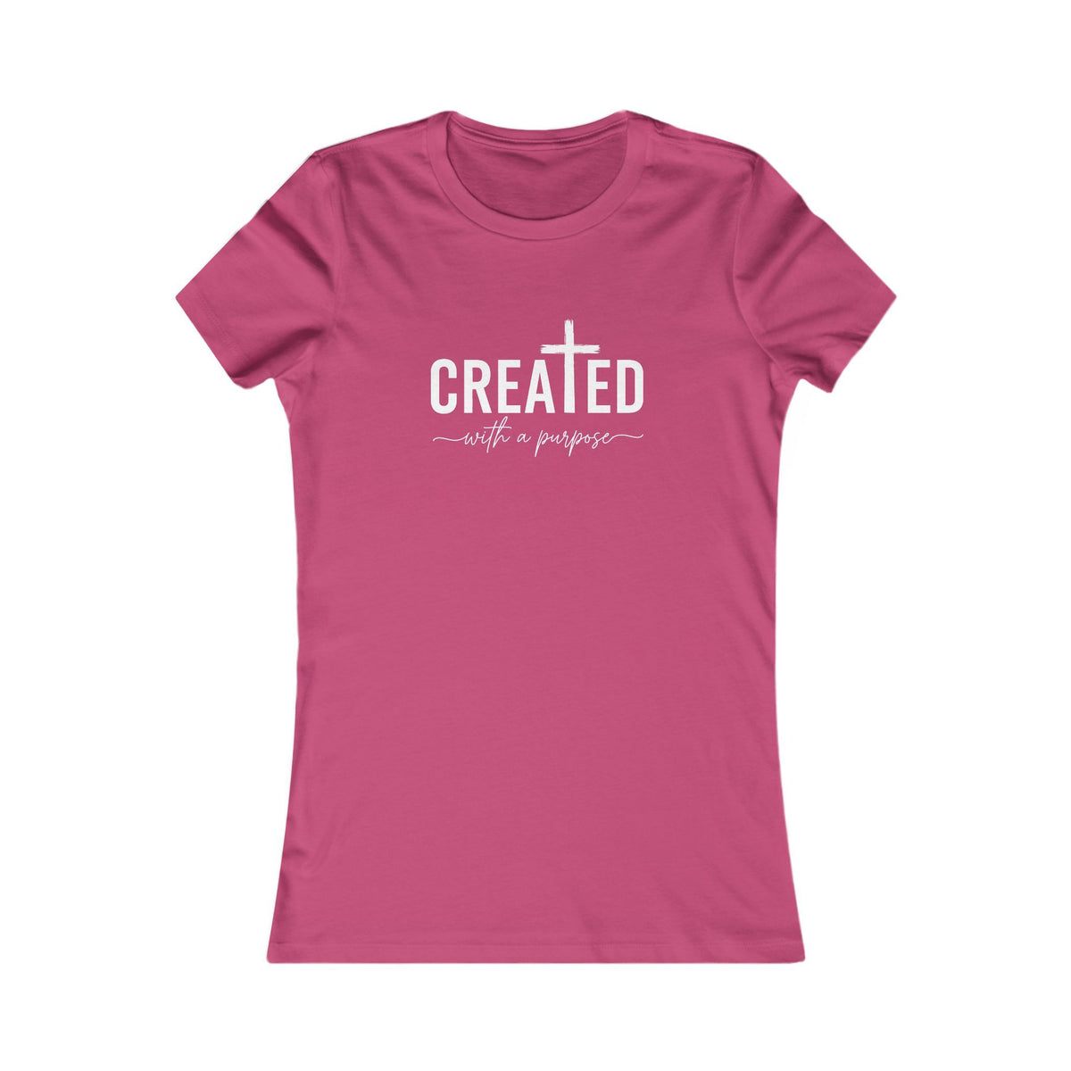 Created With a Purpose-Women's Christian T-Shirt