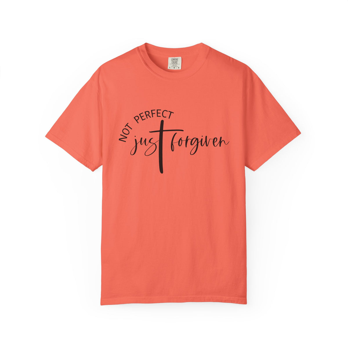 Not Perfect, Just Forgiven-Women's Christian Tee