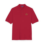 Embroidered Kingdom Worn Crown Logo Polo Shirt