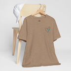 Jesus Has My Back Tee – Heart & Cross Tee
