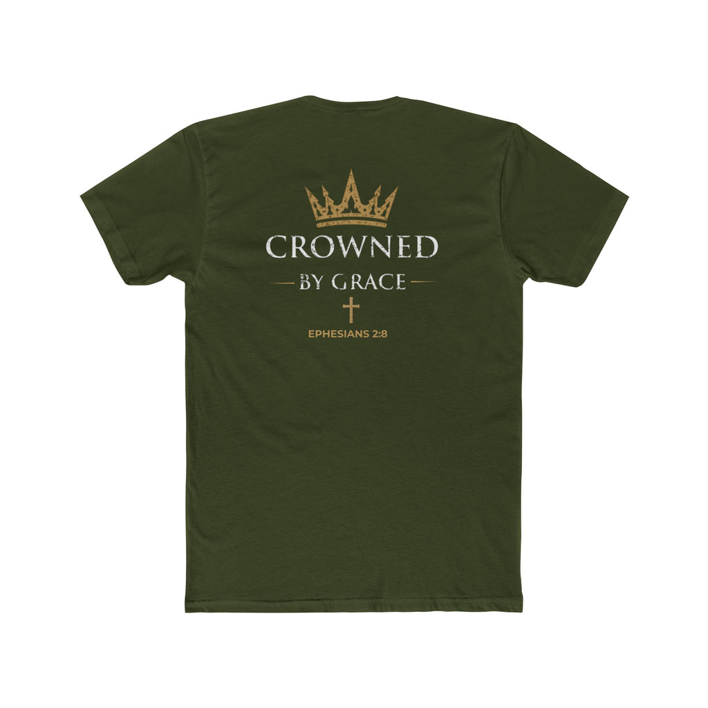 Crowned By Grace Christian T-Shirt — Ephesians 2:8