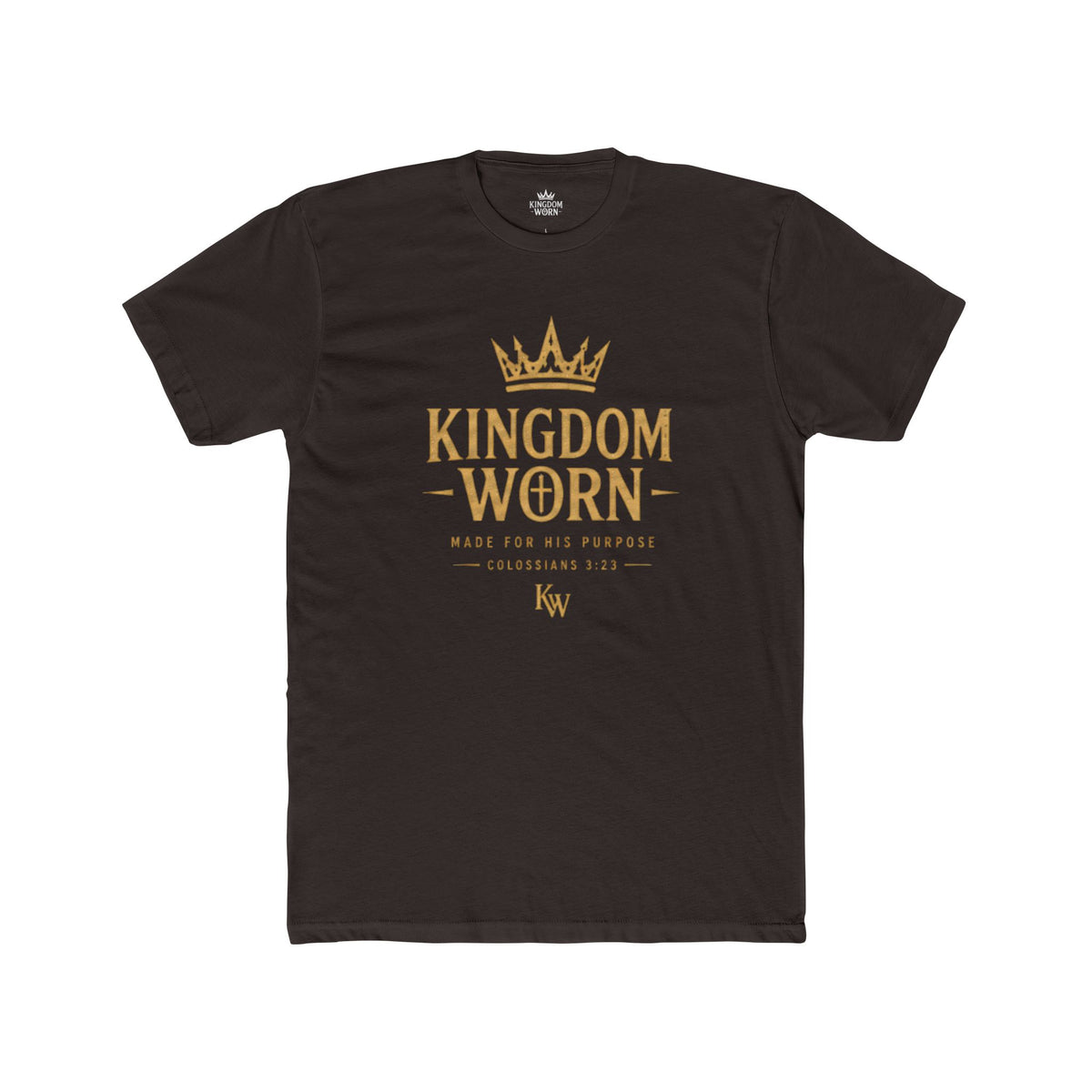 Kingdom Worn Kingdom Worn Crown Tee Signature Logo