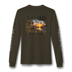 Faith Takes Flight – Isaiah 40:31 Christian Hunting Long Sleeve Tee