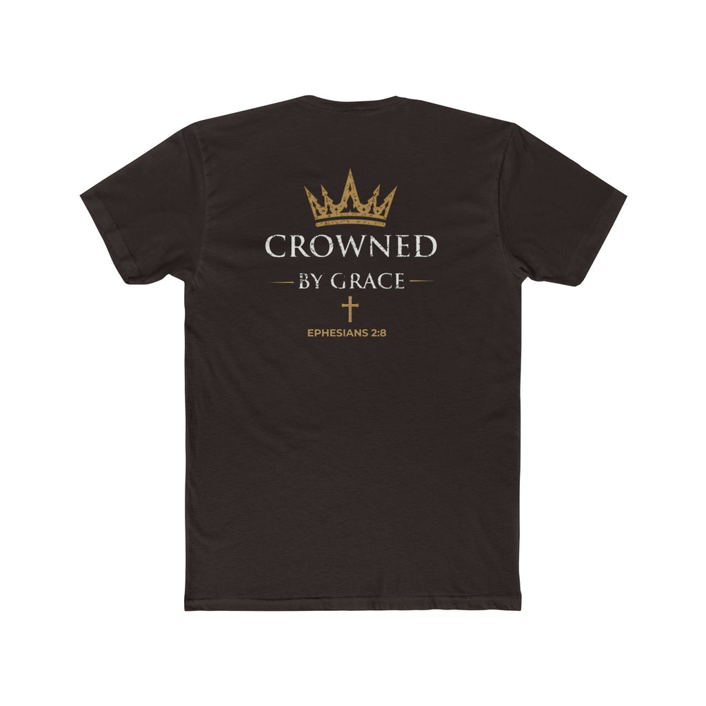 Crowned By Grace Christian T-Shirt — Ephesians 2:8