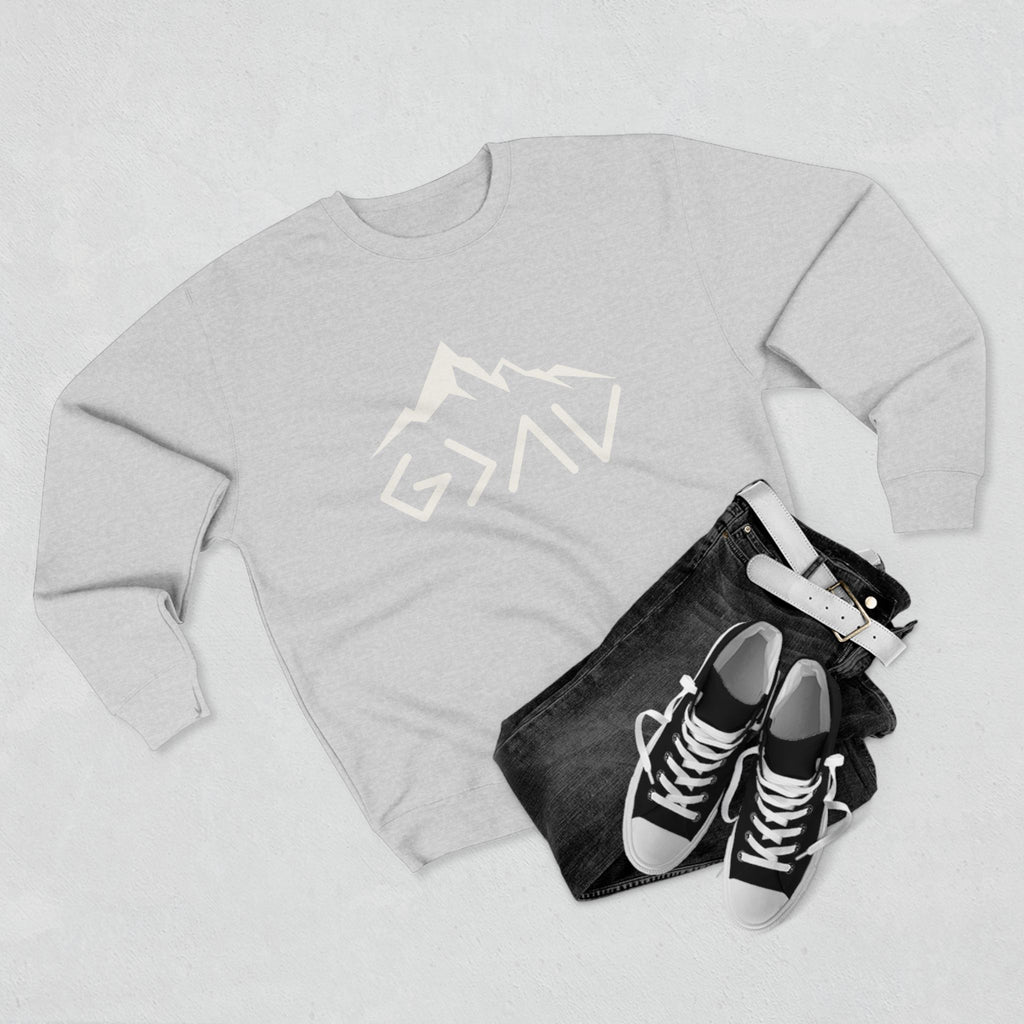 God is Greater-Christian Crewneck Sweatshirt