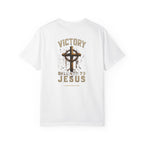 Victory in Jesus Christian T-Shirt — Victory Belongs to Jesus